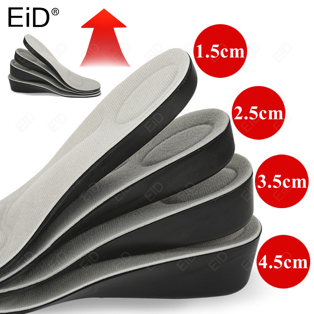 Men Shoes Eid - EiD Höhenvergrößerungs-Einlegesohlen zur Wachstumsunterstützung, orthopädische Schuh-Ferseneinsätze,