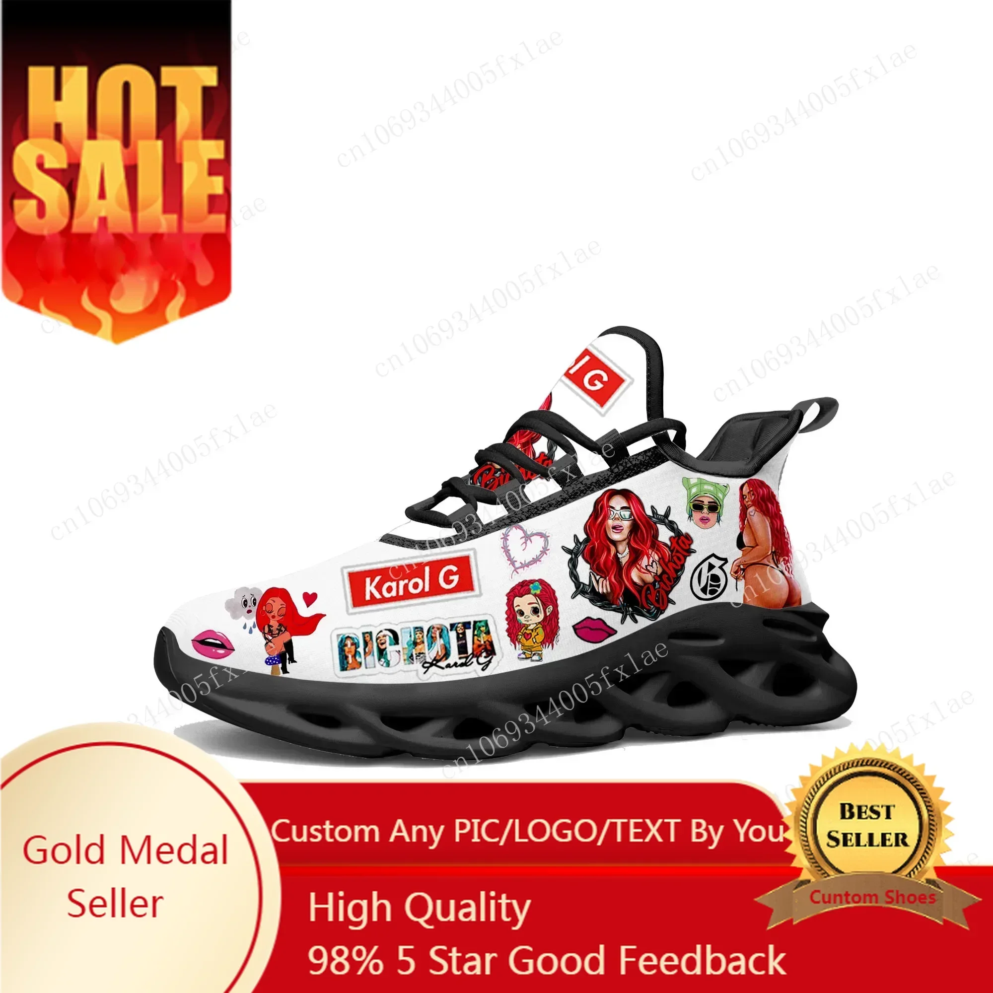 Men'S Shoes In Style - Karol G Bichota Flats Sneakers Herren