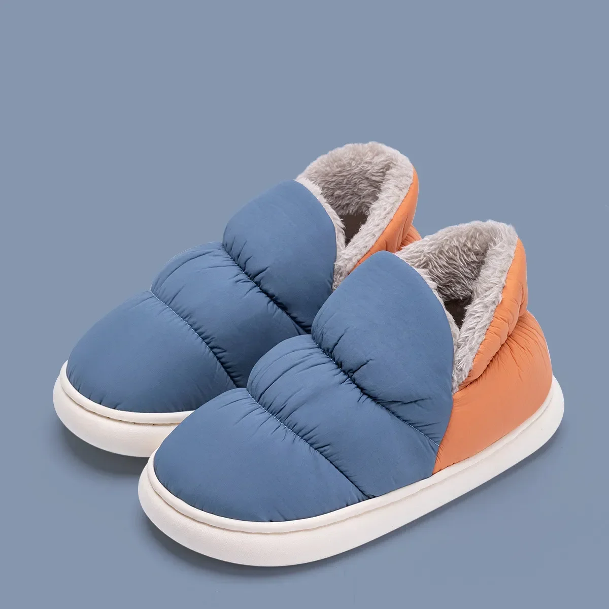 Men'S Shoes Comfort - Frauen Männer Hausschuhe Winter Unten Tuch