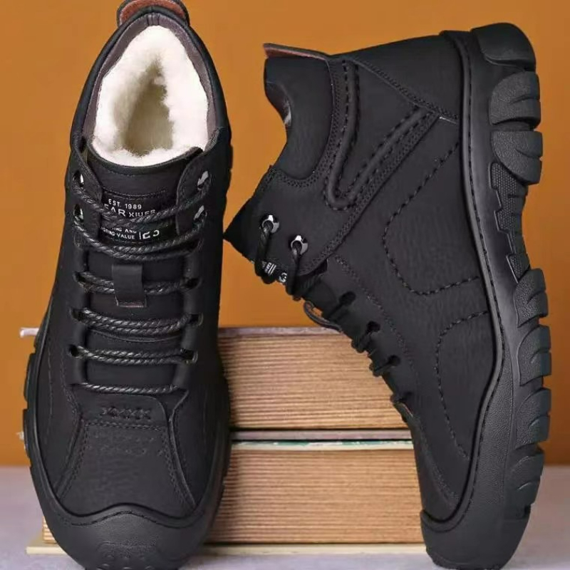 Men'S Shoes Dress Casual - Männer Stiefel Schnüren Stiefeletten Neue Winter