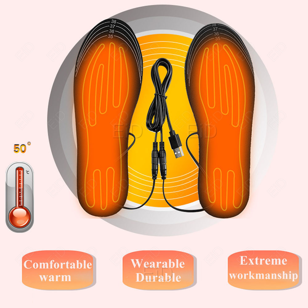 USB Heizung Einlegesohlen Füße – Men Shoes Eid Bewertung und Preis