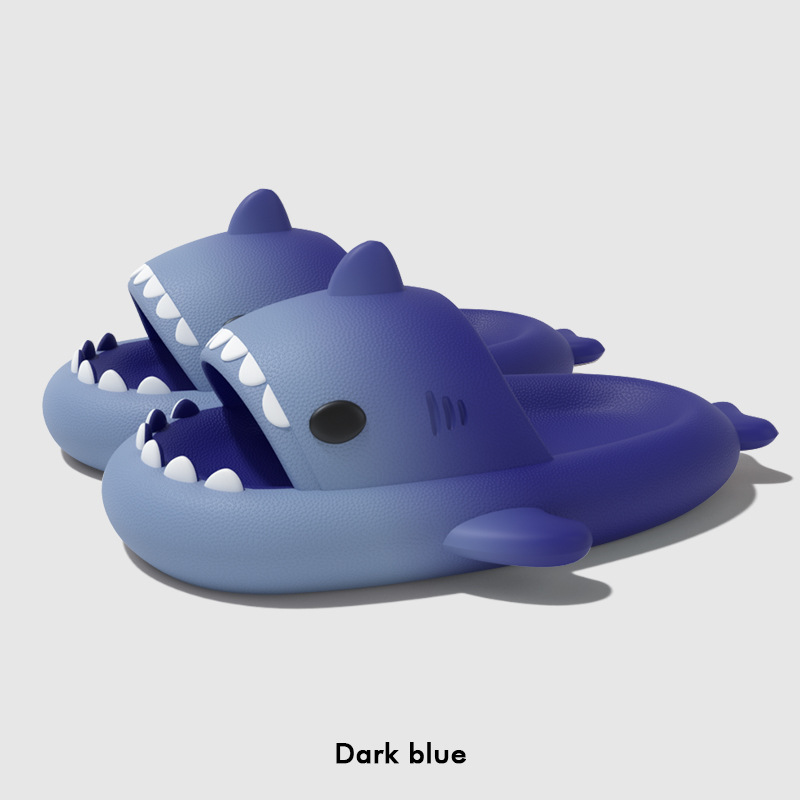 Nette Cartoon Shark Hausschuhe – Men'S Shoes To Women'S Size Bewertung und Preis