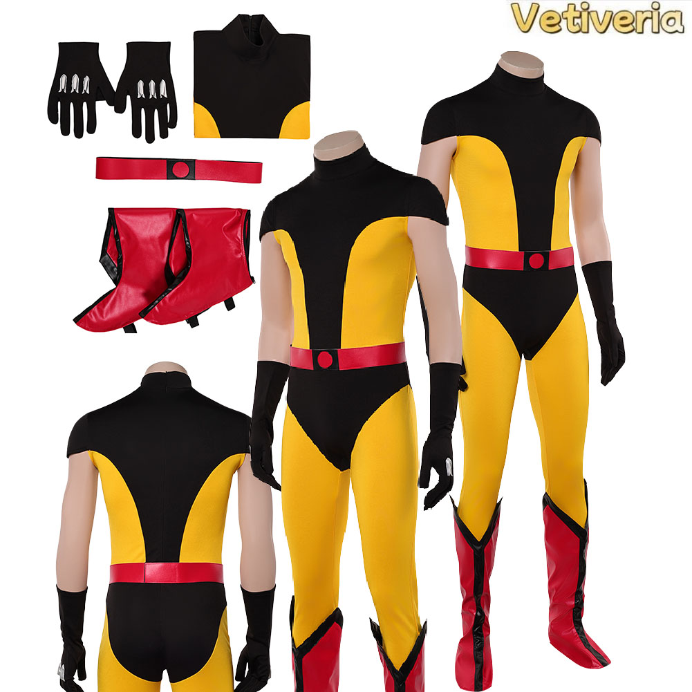 Männlicher Wolf Logan Cosplay  – Men'S Shoes For Suits Bewertung und Preis