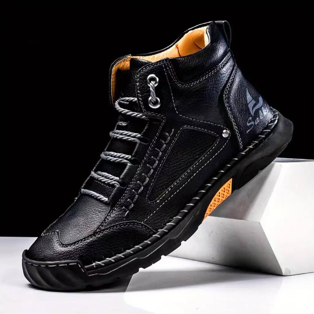 Handgenähte Herrenstiefel in Ü – Men'S Shoes Dress Casual Bewertung und Preis