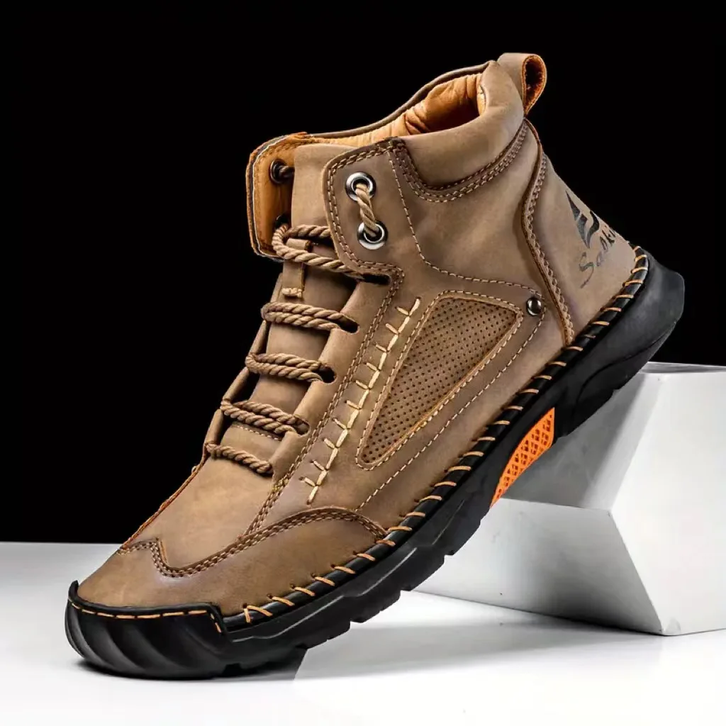Handgenähte Herrenstiefel in Ü – Men'S Shoes Dress Casual Bewertung und Preis
